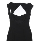 OPENING CEREMONY Womens Black Bodycon Polyester Blend Mini Dress S Cutout