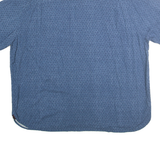 BATIK BAY Mens Blue Rayon Shirt 2XL Casual Summer Button Shirt