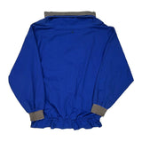 Puma Striped Windbreaker - Medium Blue Polyester