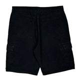 Wrangler Cargo Cargo Shorts - 36W 10L Black Cotton