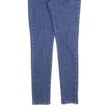 LEVI'S Womens Jeans Blue Slim Skinny Denim Medium W28 L30 Stretch Zip Fly