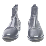 RIVECOUR Womens Black Leather Chelsea Ankle Boots UK 7 Stylish Comfortable