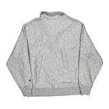Reverse Weave Champion 1/4 Zip - XL Gray Cotton
