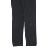 LEVI'S Womens Regular Black Jeans Denim W26 L32 Button Closure Classic Fit