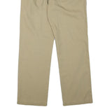 NAPAPIJRI Mens Regular Fit Beige Cotton Blend Trousers W33 L30 Classic Zip