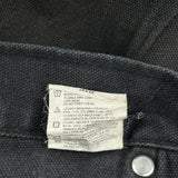 Dickies Double Knee Carpenter Pants - 38W 32L Gray Cotton