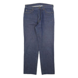 GSWD Mens Regular Fit Blue Denim Jeans Cotton Blend W34 L30 Classic Zip