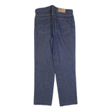 GSWD Mens Regular Fit Blue Denim Jeans Cotton Blend W34 L30 Classic Zip
