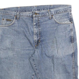 WRANGLER Mens Denim Blue Classic XL W38 Cotton Blend Shorts Casual Regular Fit