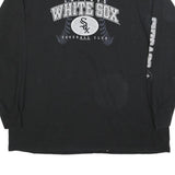 MLB Mens Black Chicago White Sox Long Sleeve Crew Neck T-Shirt 2XL Baseball