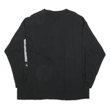 MLB Mens Black Chicago White Sox Long Sleeve Crew Neck T-Shirt 2XL Baseball