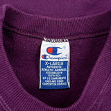 Authentic Athletic Apparel Champion Sweatshirt - XL Purple Cotton
