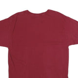 RUSSELL ATHLETIC Mens Maroon University Of Arkansas Razorbacks Graphic T-Shirt L