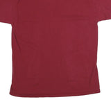 RUSSELL ATHLETIC Mens Maroon University Of Arkansas Razorbacks Graphic T-Shirt L
