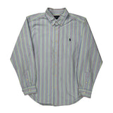 Age 10-12 Ralph Lauren Striped Shirt - Medium Multicoloured Cotton