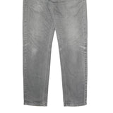 LEVI'S Mens Regular Fit Grey Denim Jeans W34 L31 Classic Zip Cotton Blend