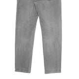 LEVI'S Mens Regular Fit Grey Denim Jeans W34 L31 Classic Zip Cotton Blend