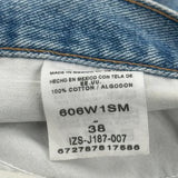 Wrangler Denim Shorts - 38W 9L Light Wash Cotton