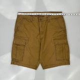 Levis Cargo Shorts - 36W 10L Brown Cotton