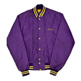 Central Lyon West Wind Varsity Jacket - Small Purple Polyester