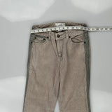 Armani Exchange Cord Trousers - 26″ Waist Grey Cotton