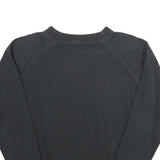 REEBOK Womens Black Classic Crew Neck M Cotton Blend Sweatshirt Pullover
