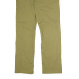 VANS Mens Cotton Beige Regular Straight Trousers W29 L30 Casual Zip Closure