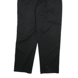 DICKIES Mens Cotton Blend Black Regular Fit Straight Trousers W32 L31 Workwear