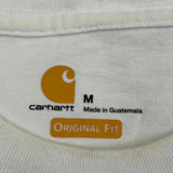 Carhartt T-Shirt - Medium White Cotton