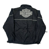 An American Legend Harley Davidson Graphic Jacket - Large Black Polyester