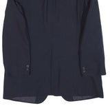 MCGREGOR Mens Navy Blue Wool Blend Classic Jacket M Button Plain Formal