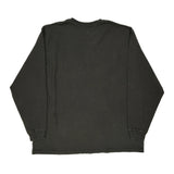 Carhartt Long Sleeve T-Shirt - 2XL Black Cotton