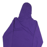 PORT & COMPANY Mens Purple One Team One Family Hoodie M Cotton Casual Sportswear