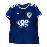 Lyons Township Adidas Graphic Soccer Jersey - Medium Blue Polyester