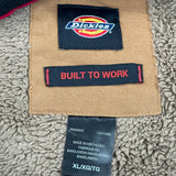 Dickies Checked Jacket - XL Blue Cotton
