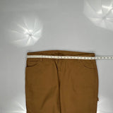 Dickies Carpenter Trousers - 42W 30L Brown Cotton