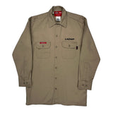 Dickies Shirt - Medium Khaki Cotton