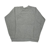 Deer In Forest Print Hanes Graphic Sweatshirt - Large Grey Cotton Blend