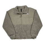 The North Face Fleece Jacket - Medium Beige Polyester