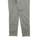DOCKERS Womens Cotton Blend Slim Beige Trousers W30 L28 Classic Zip Pocketed