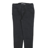 LEVI'S Womens Jeans Black Slim Skinny Denim Medium W26 L28 Stretch Cotton Blend