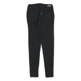 LEVI'S Womens Jeans Black Slim Skinny Denim Medium W26 L28 Stretch Cotton Blend