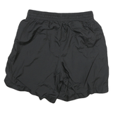 NIKE Mens Black Sports Casual Polyester Blend Shorts L W28 Lightweight