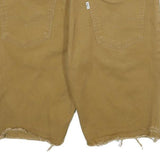 LEVI'S Mens Shorts Beige Casual Cut-Off L W33 Cotton Blend