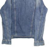 LEVI'S Mens Blue Denim Button Jacket M Cotton Classic Casual Outerwear