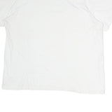 CALVIN KLEIN Mens White Modern T-Shirt M Short Sleeve Crew Neck Plain Casual