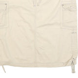COLUMBIA Womens Beige Cargo Skirt Knee Length Cotton Blend Drawstring M Outdoor