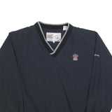 TOURNEY Mens Navy Blue V-Neck L Casual Polyester Blend Pullover Sweatshirt