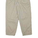 CHAPS Mens Cotton Blend Beige Relaxed Straight Trousers W34 L29 Casual Classic