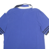 TOMMY HILFIGER Mens Blue & White Striped Classic Heritage XL Polo Shirt Cotton